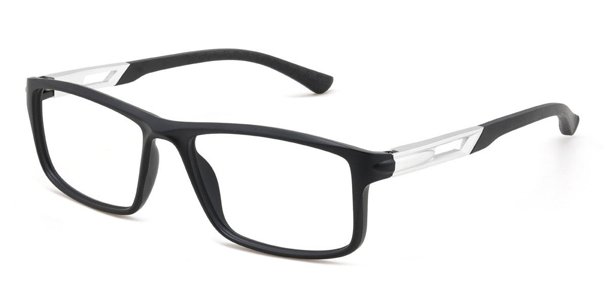 Schwarz Keelah Brille - Rectangle Glasses