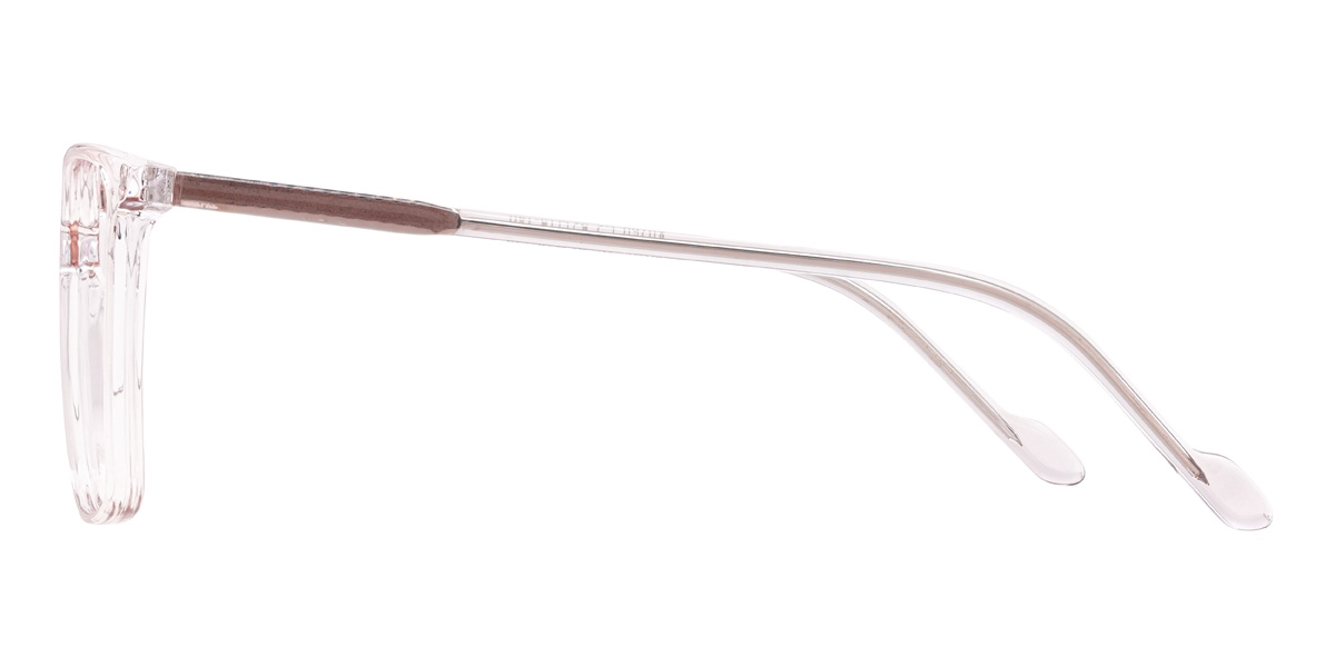 Light Pink Rowell Glasses - Rectangle Glasses