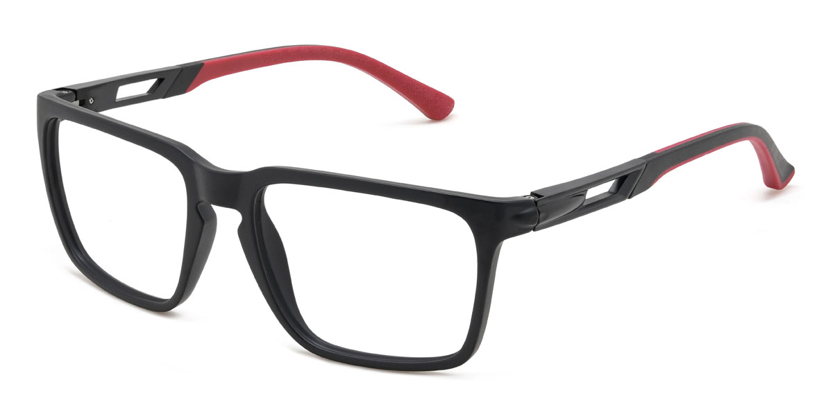 Black Gracelynn Glasses - Rectangle Glasses