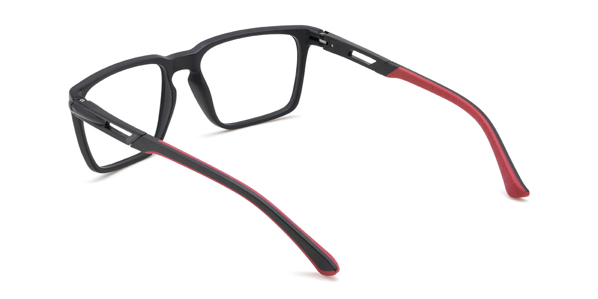 Black Gracelynn Glasses - Rectangle Glasses