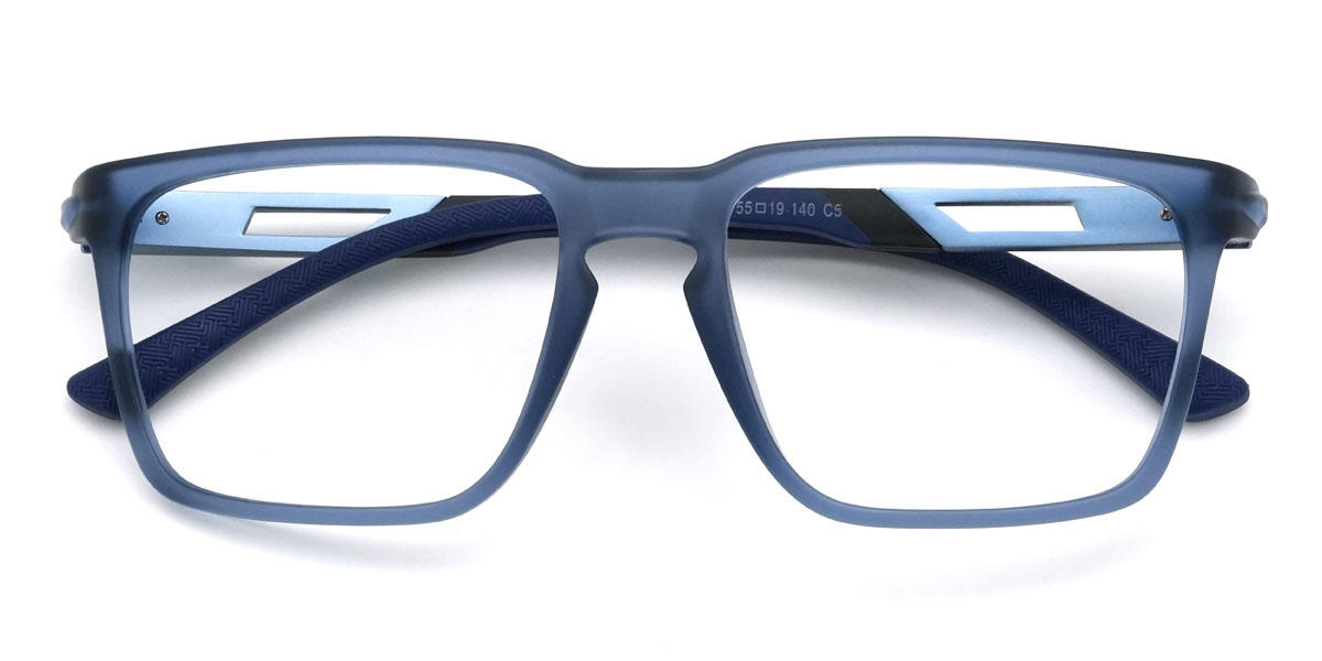 Kék Gracelynn Szemüveg - Rectangle Glasses