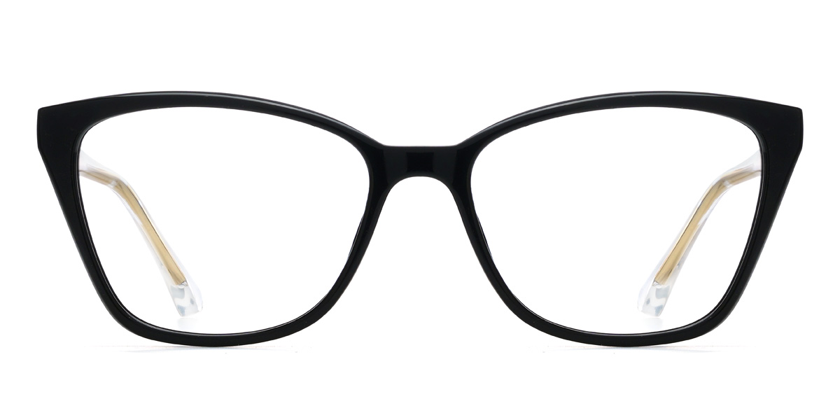 Black Kamilla - Cat Eye Glasses