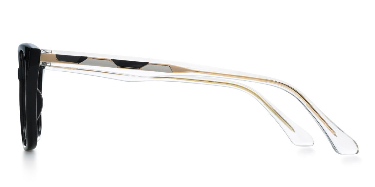 Black Kamilla Glasses - Cat Eye Glasses