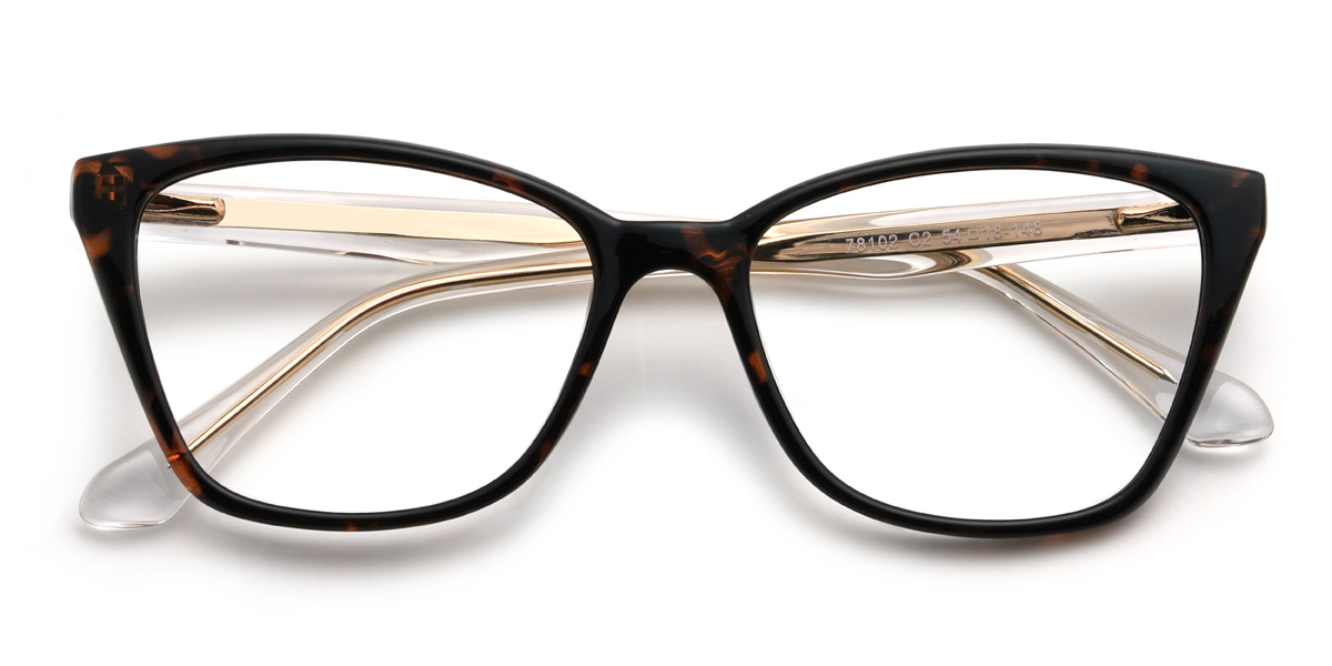 Tortoiseshell Kamilla Glasses - Cat Eye Glasses
