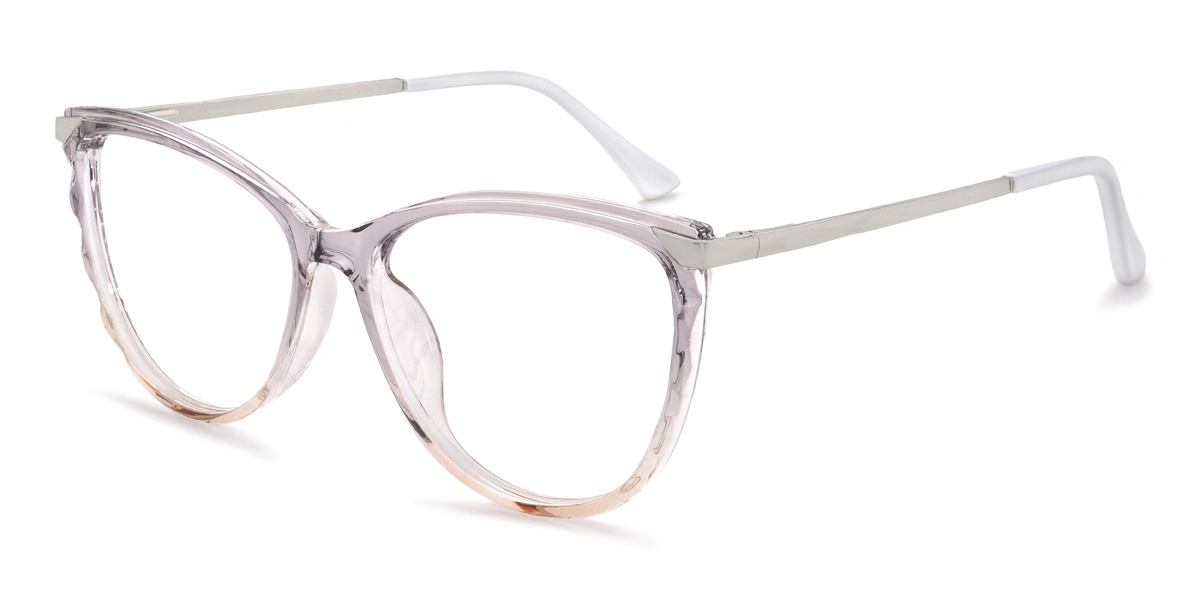 Purple Orange Marcella Glasses - Cat Eye Glasses