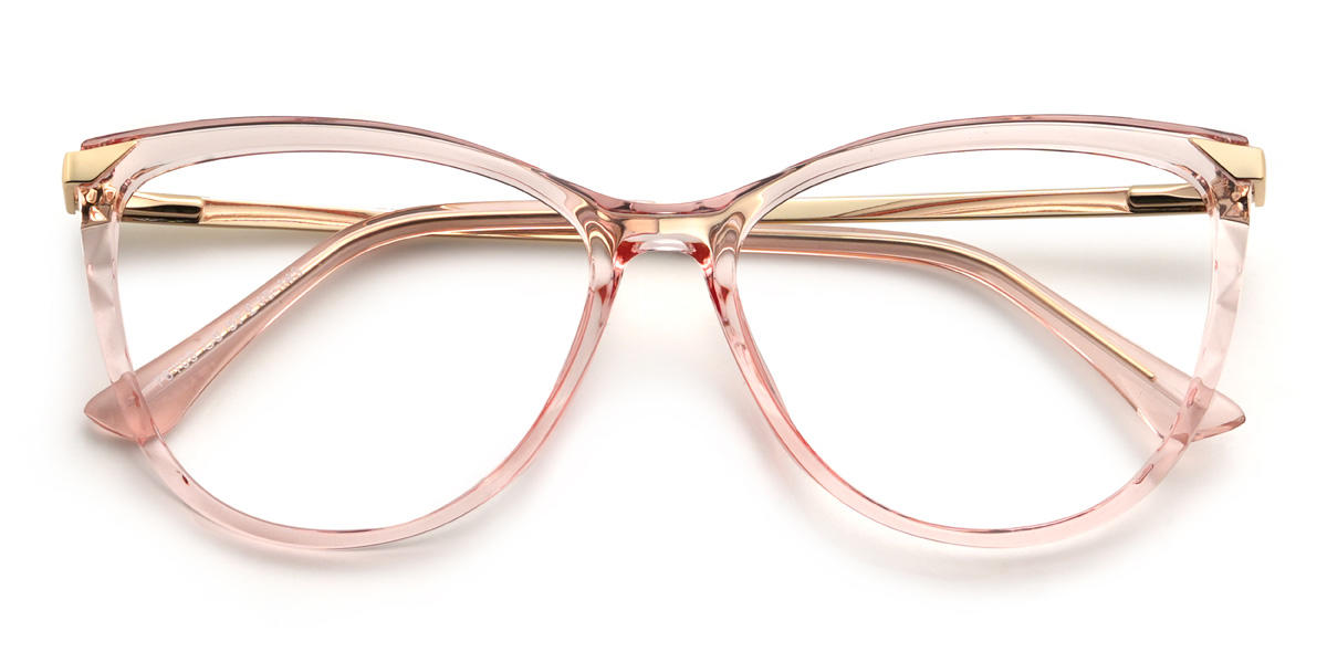 Light Pink Marcella Glasses - Cat Eye Glasses