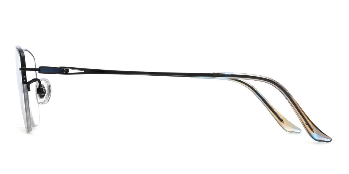 Black Judson Glasses - Rectangle Glasses