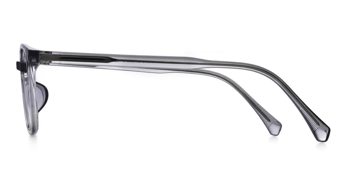 Grey Makari Glasses - Rectangle Glasses