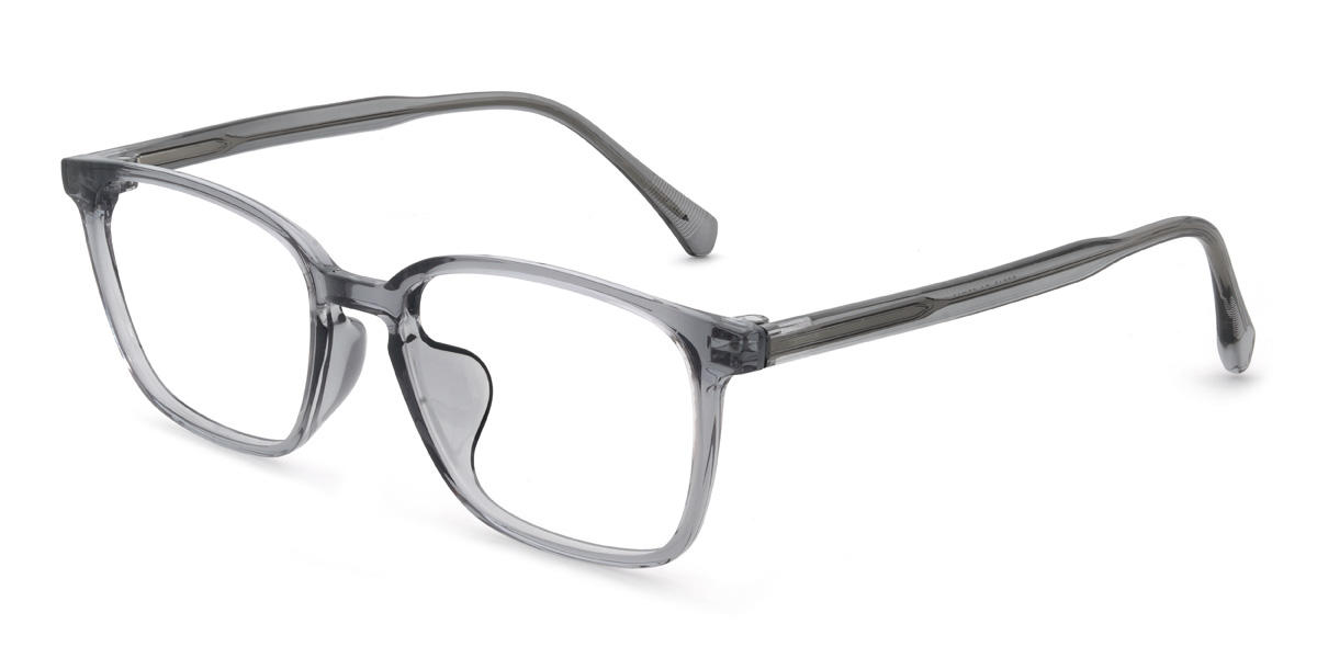 Grey Makari Glasses - Rectangle Glasses