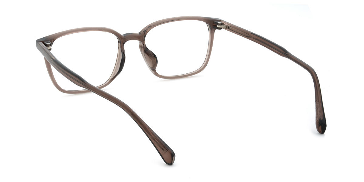 Brown Makari Glasses - Rectangle Glasses