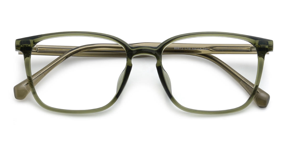 Fern Green Makari Glasses - Rectangle Glasses