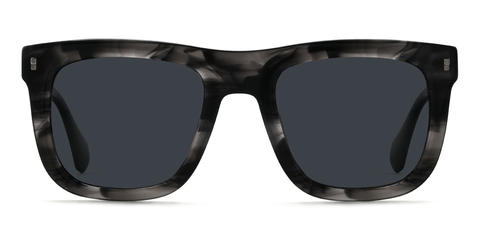 Fekete teknősbéka szürke Matheo - Square Sunglasses