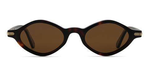 Tortoiseshell Brown Paloma - Cat Eye Sunglasses