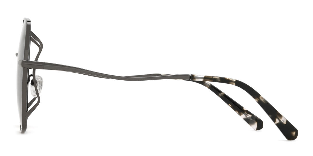 Pistolet Violet graduel Nairobi Lunettes - Square Sunglasses