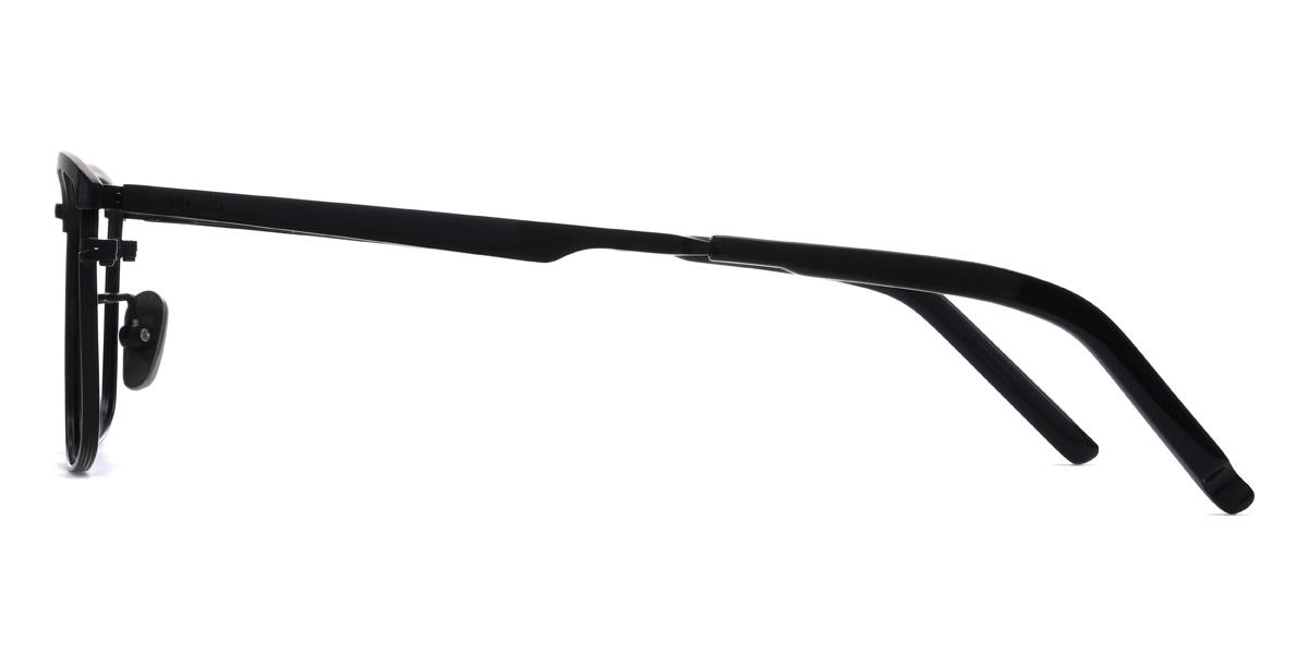 Black Xolani Glasses - Rectangle Glasses