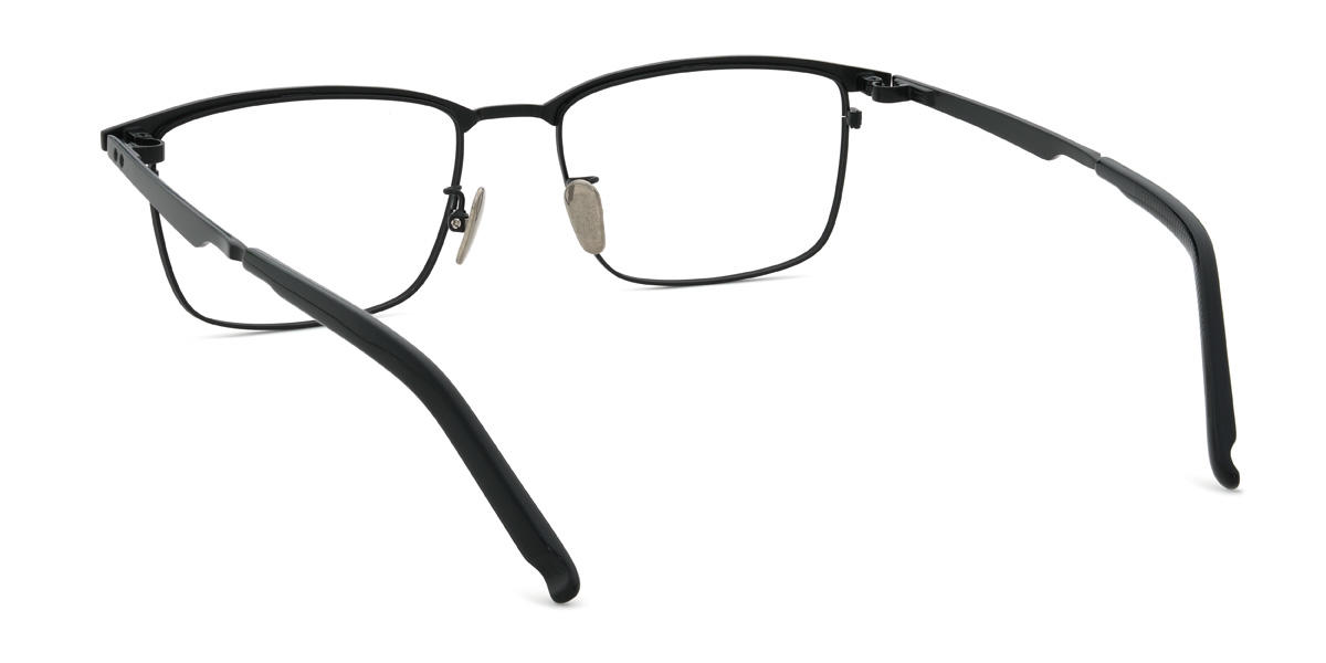 Black Xolani Glasses - Rectangle Glasses