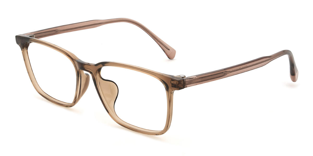 Brown Nazir Glasses - Rectangle Glasses