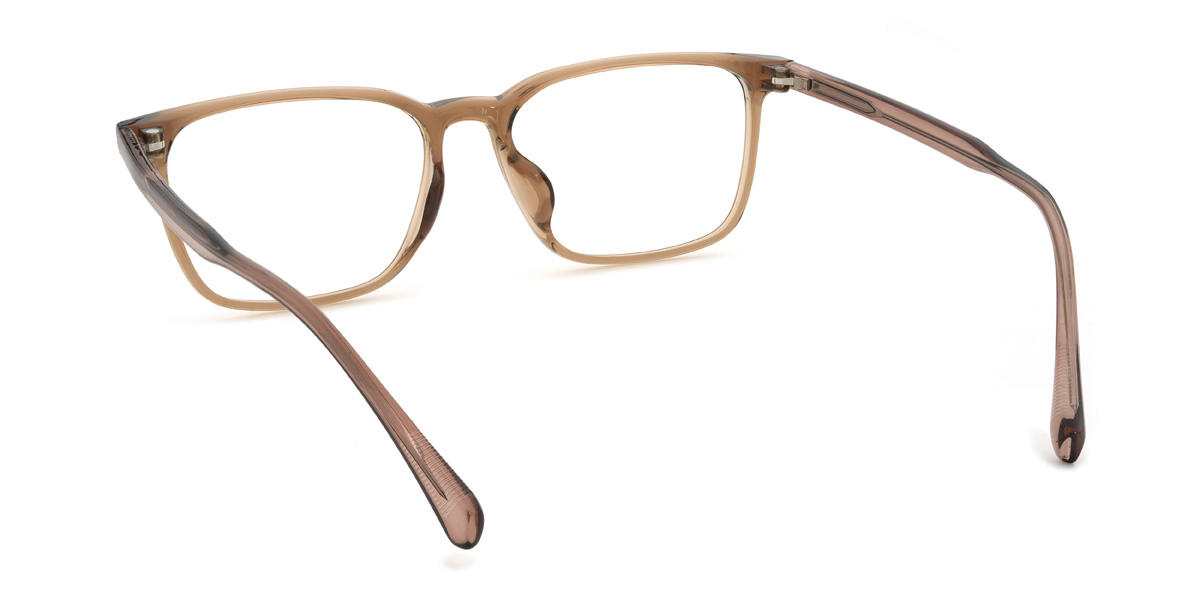 Brown Nazir Glasses - Rectangle Glasses