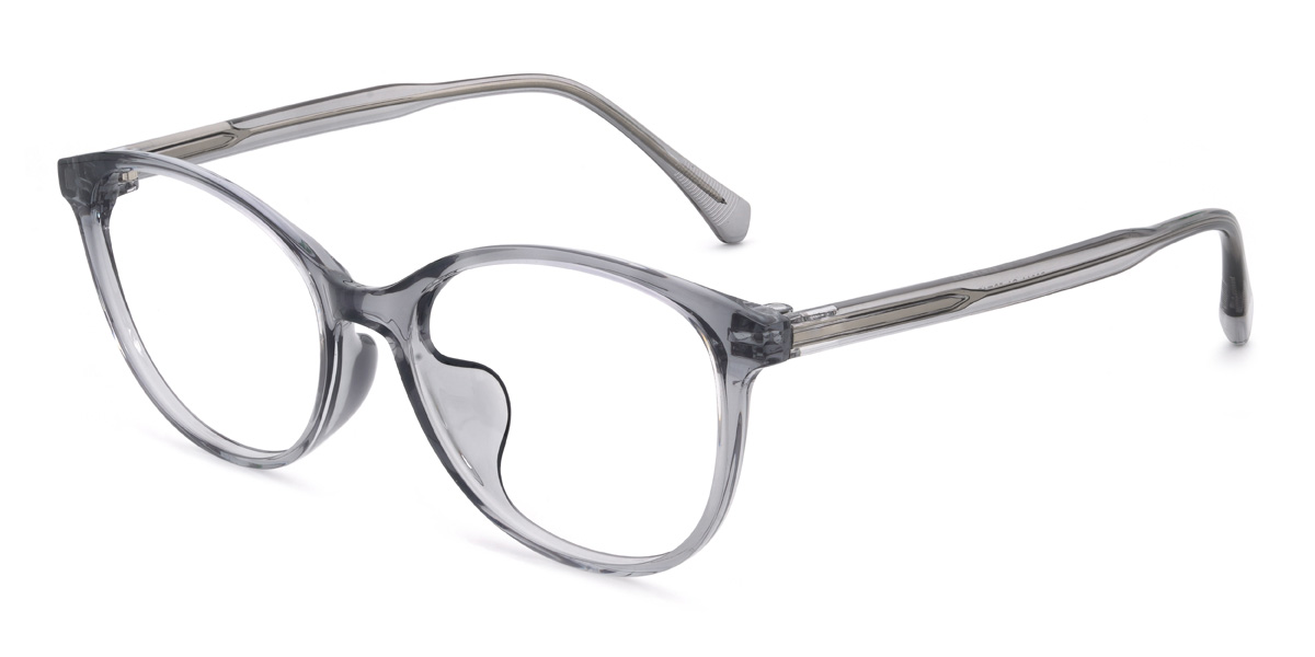 Grey Lailani Glasses - Oval Glasses