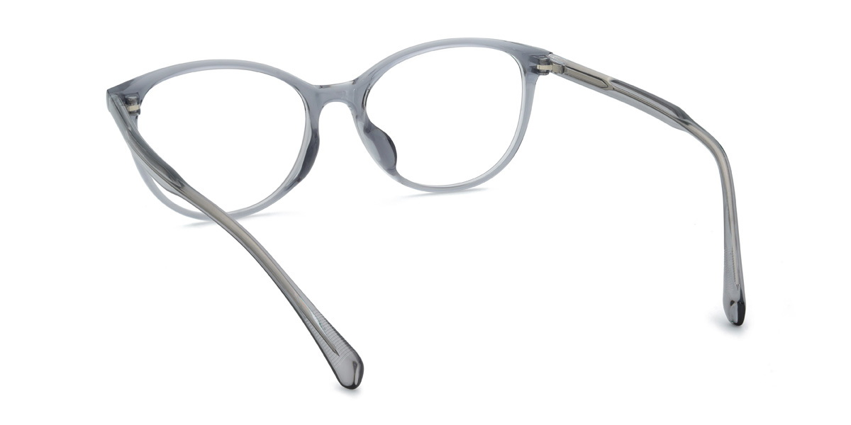 Grey Lailani Glasses - Oval Glasses
