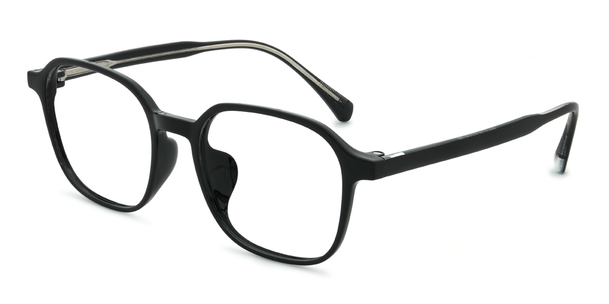 Black Hakeem Glasses - Rectangle Glasses