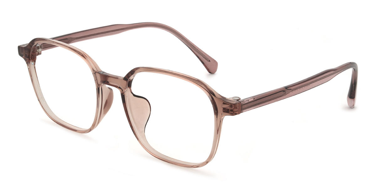 Brown Hakeem Glasses - Rectangle Glasses