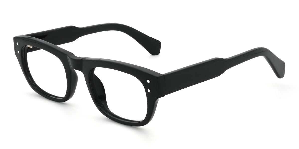 Black Elowen Glasses - Rectangle Glasses