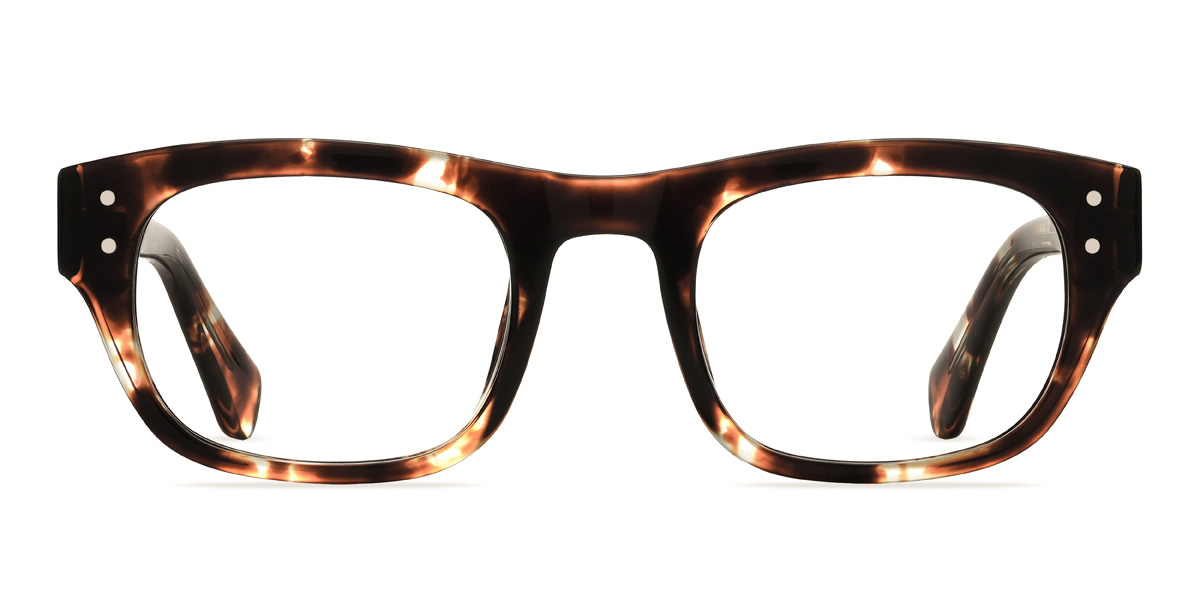 Tortoiseshell Elowen - Rectangle Glasses