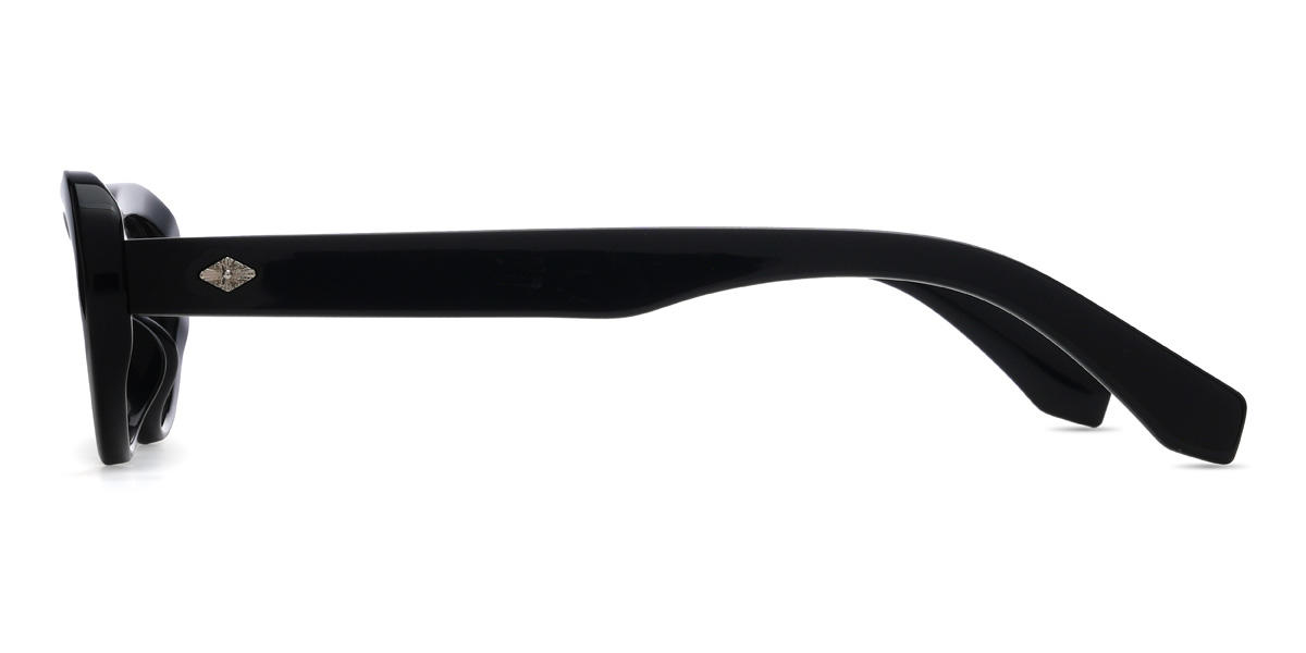 Black Katerina Glasses - Cat Eye Glasses