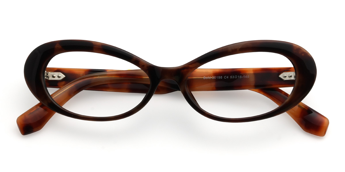 Tortoiseshell Katerina Glasses - Cat Eye Glasses