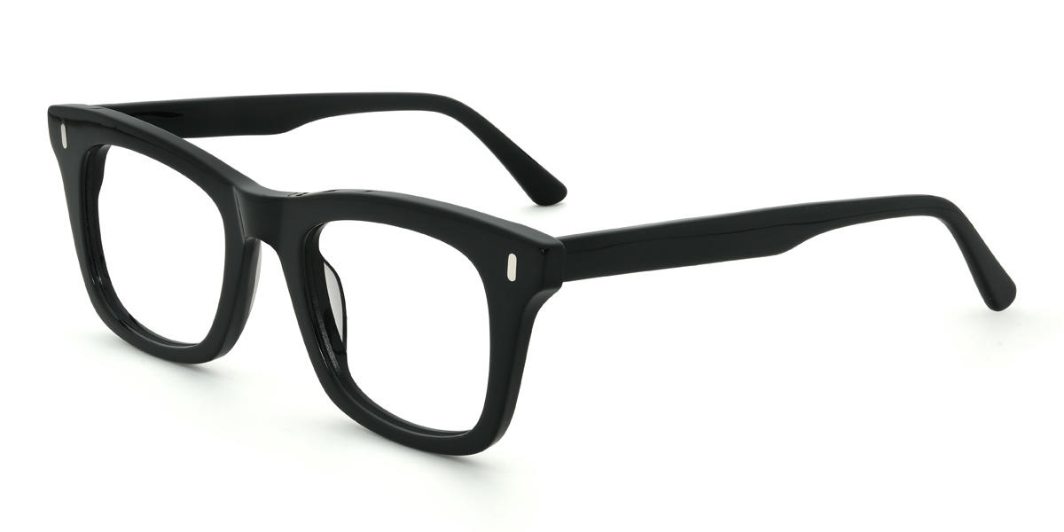 Black Dalilah Glasses - Rectangle Glasses