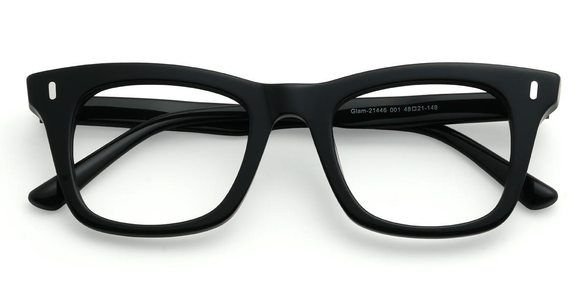 Black Dalilah Glasses - Rectangle Glasses