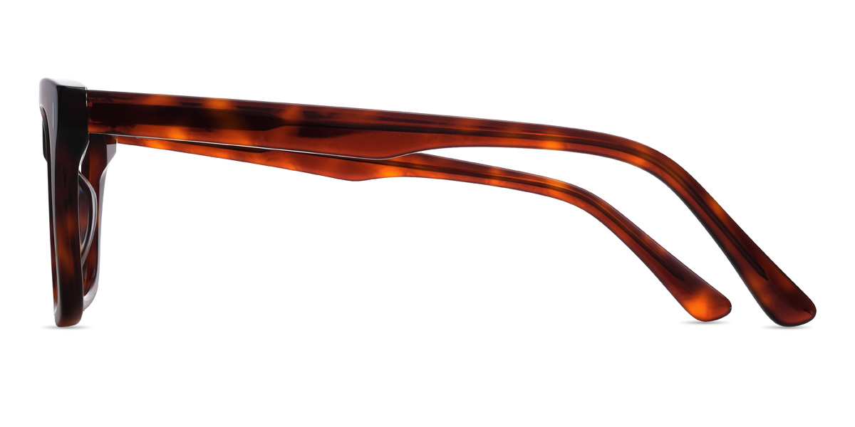 Tortoiseshell Dalilah Glasses - Rectangle Glasses