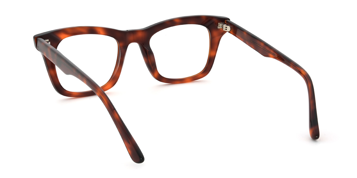 Tortoiseshell Dalilah Glasses - Rectangle Glasses