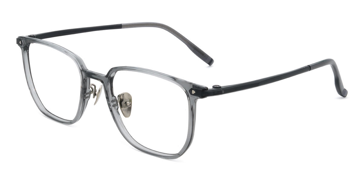 Grey Jasiel Glasses - Rectangle Glasses