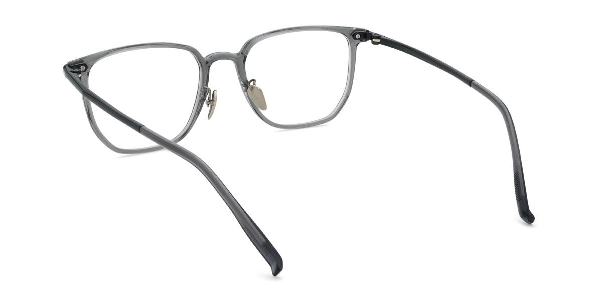 Grey Jasiel Glasses - Rectangle Glasses