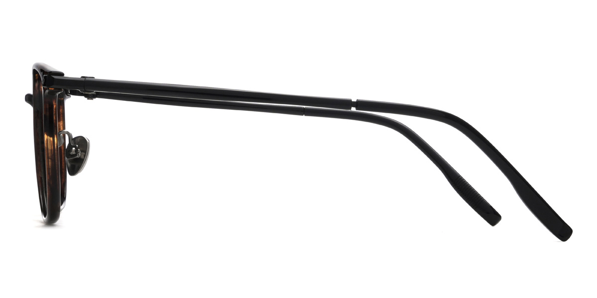 Tortoiseshell Jasiel Glasses - Rectangle Glasses