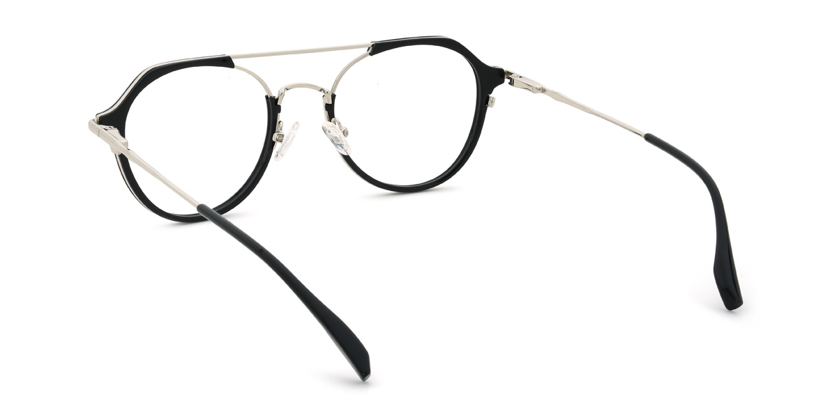 Black Jupiter Glasses - Aviator Glasses