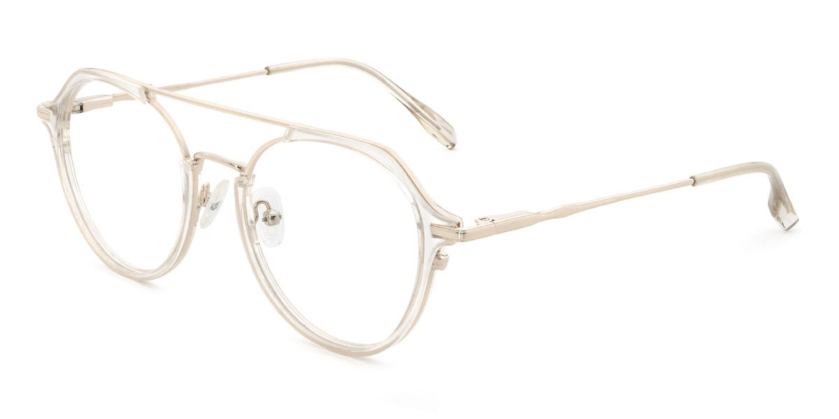 Clear Jupiter Glasses - Aviator Glasses
