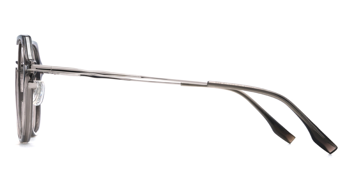 Grey Jupiter Glasses - Aviator Glasses