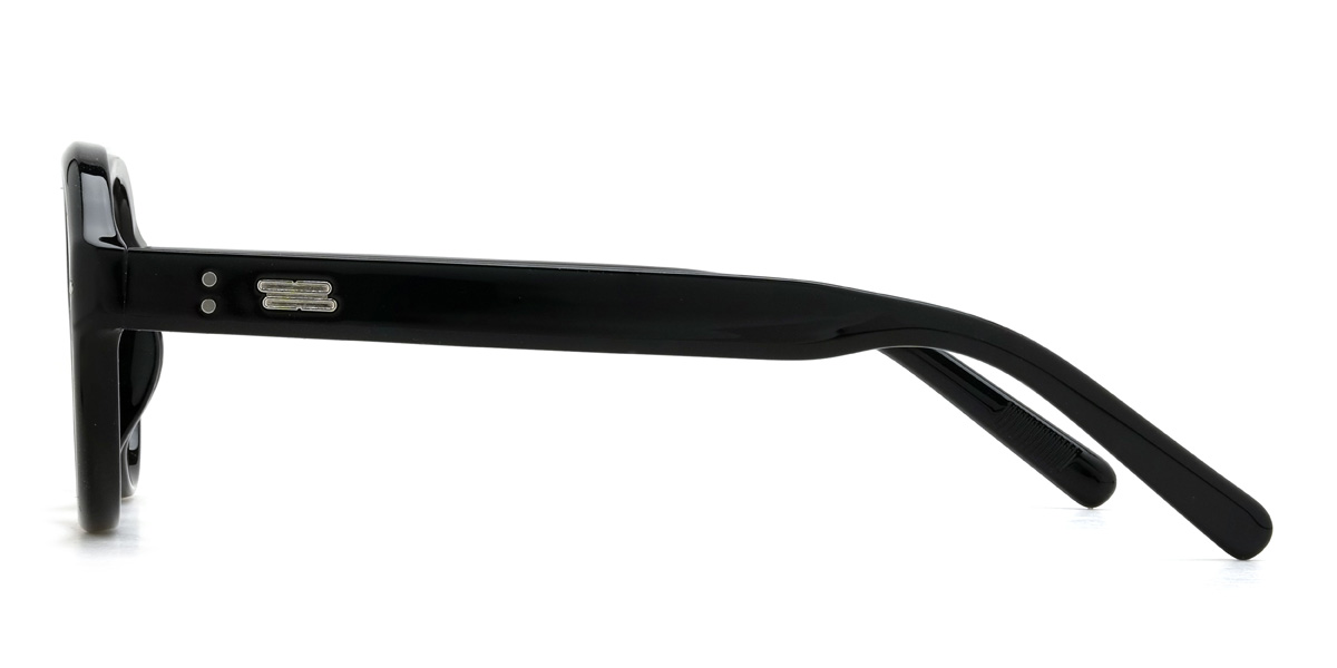 Black Kamdyn Glasses - Oval Glasses