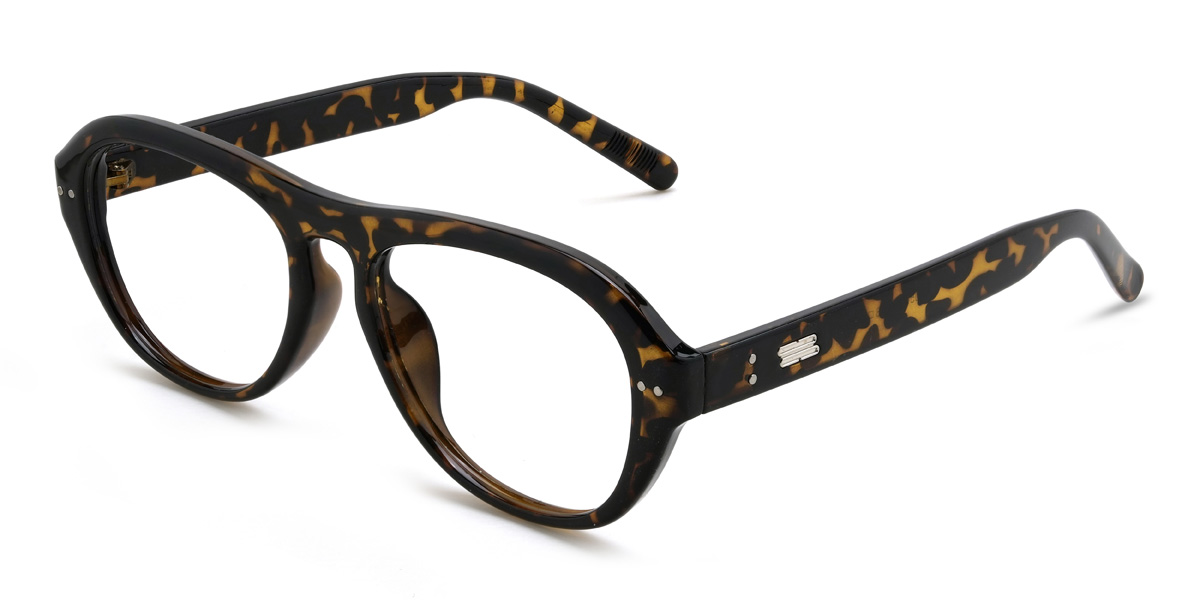 Tortoiseshell Kamdyn Glasses - Oval Glasses