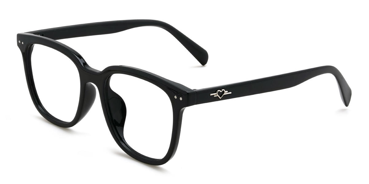 Black Waylen Glasses - Square Glasses