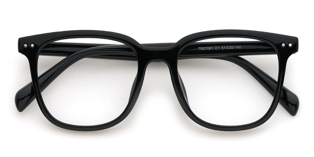 Black Waylen Glasses - Square Glasses