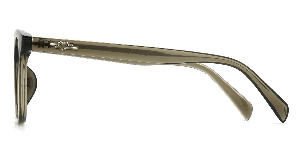 Olive Green Waylen Glasses - Square Glasses