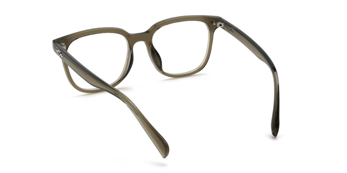 Olive Green Waylen Glasses - Square Glasses