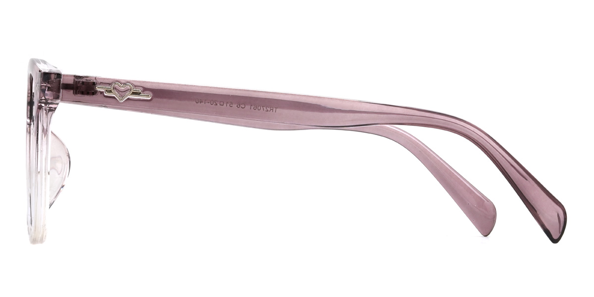 Gradient Purple Waylen Glasses - Square Glasses