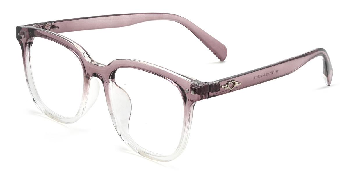 Gradient Purple Waylen Glasses - Square Glasses