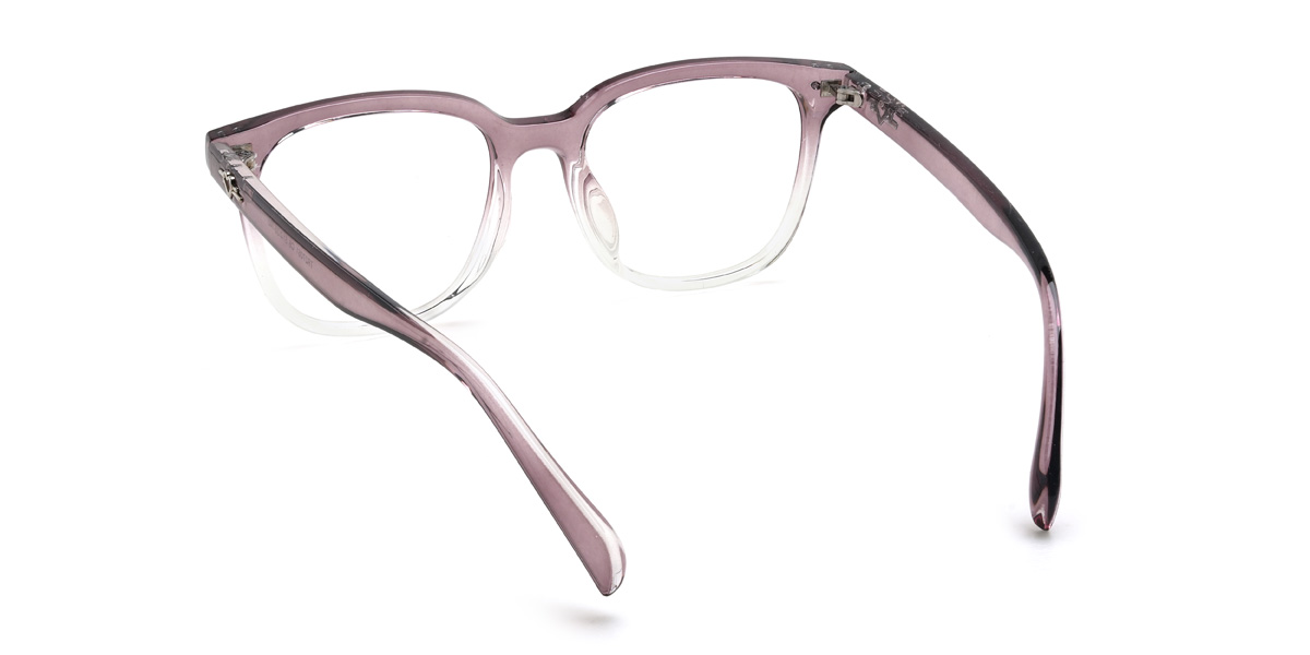 Gradient Purple Waylen Glasses - Square Glasses
