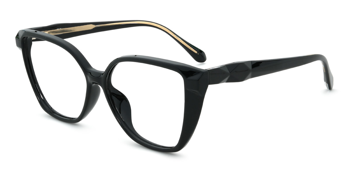 Black Eliyanah Glasses - Square Glasses